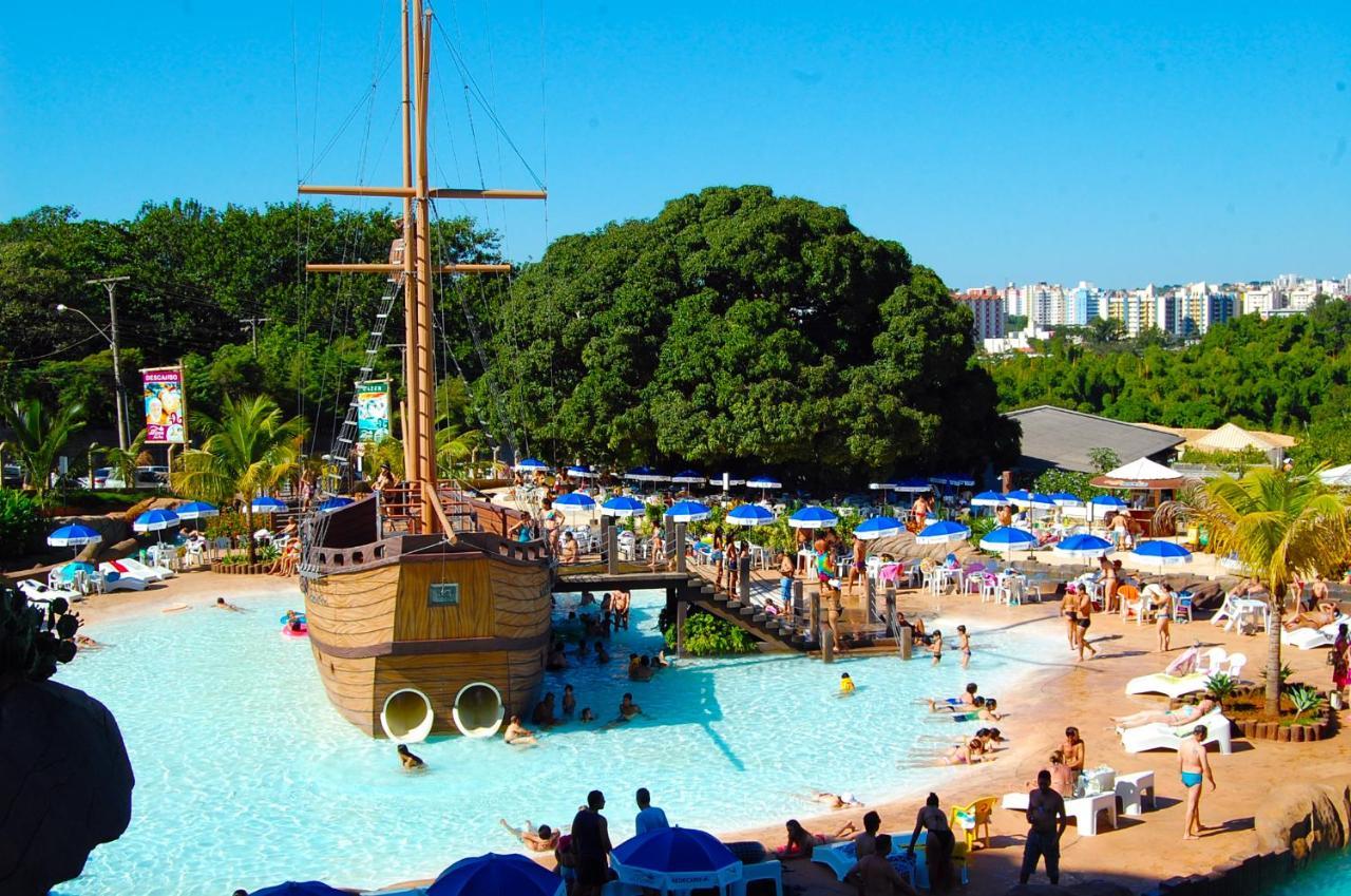 Caldas Novas Imperio Romano Com 1 Dia No Acqua Park Bagian luar foto